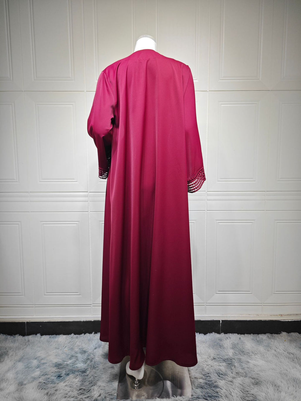 Zahra Printed Diamond Kimono Abaya