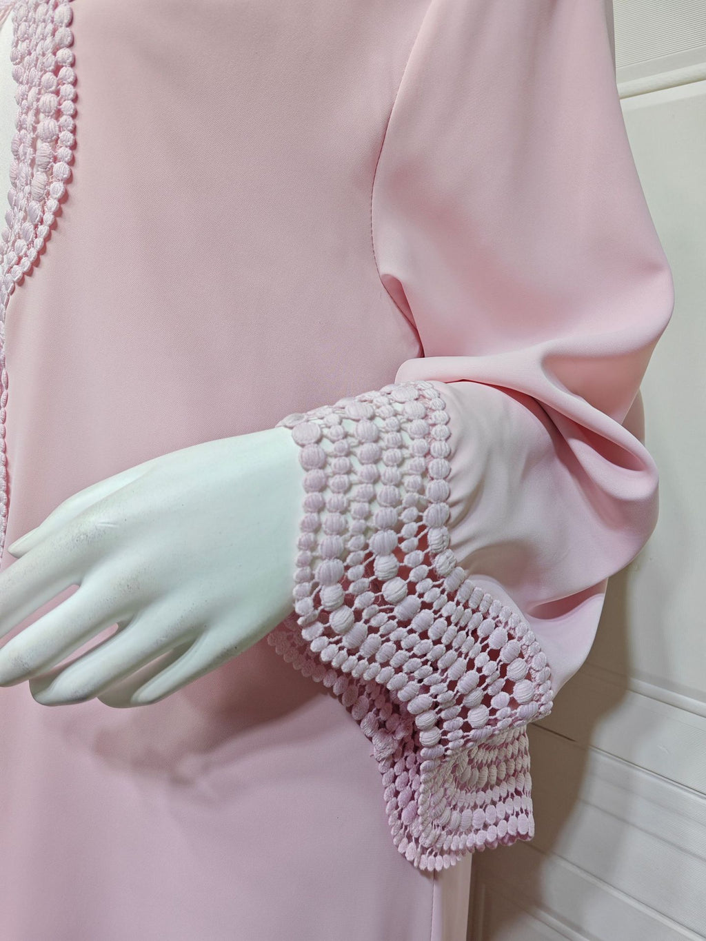 Zahra Printed Diamond Kimono Abaya