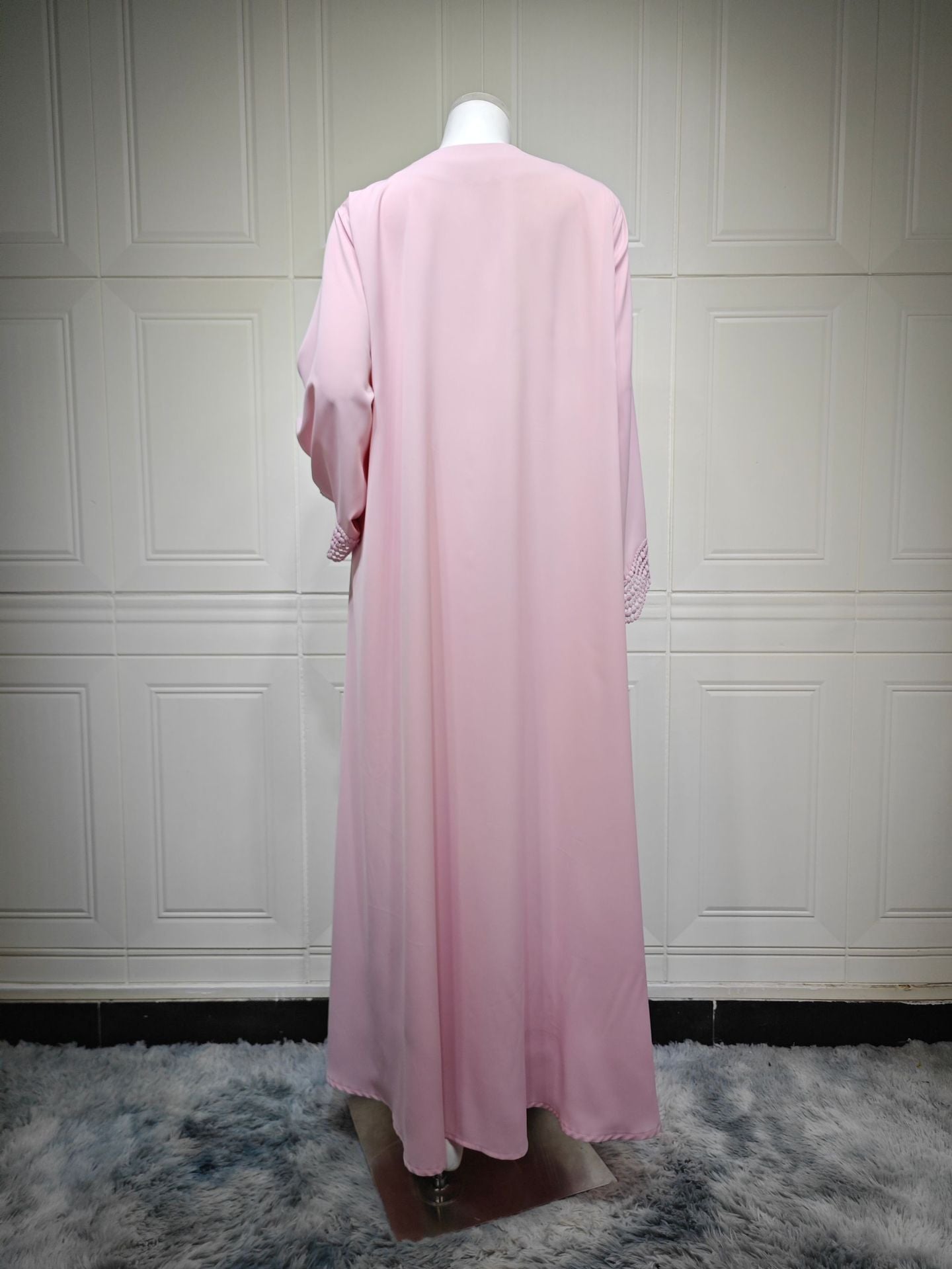 Zahra Printed Diamond Kimono Abaya