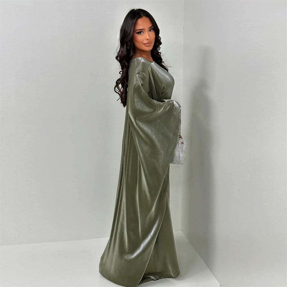 Amirah Satin Flow Abaya