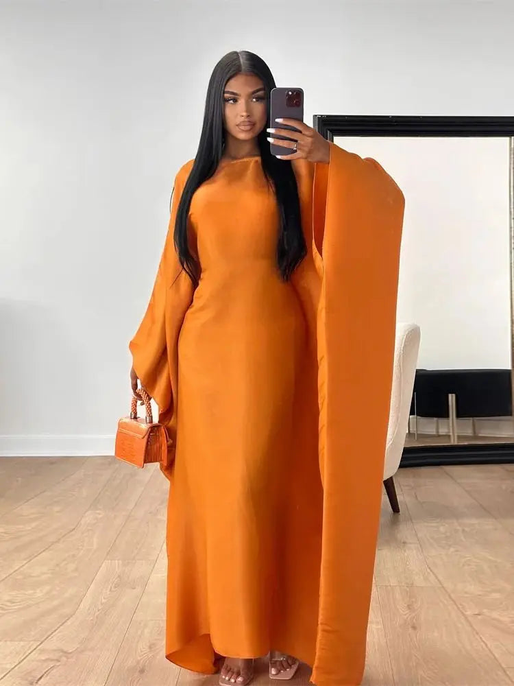 Amirah Satin Flow Abaya