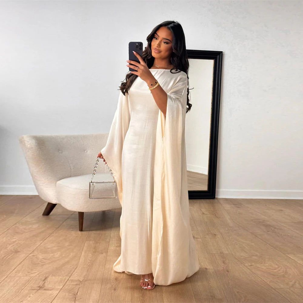 Amirah Satin Flow Abaya