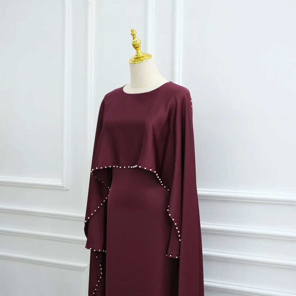 Nooré Beaded Cape Abaya