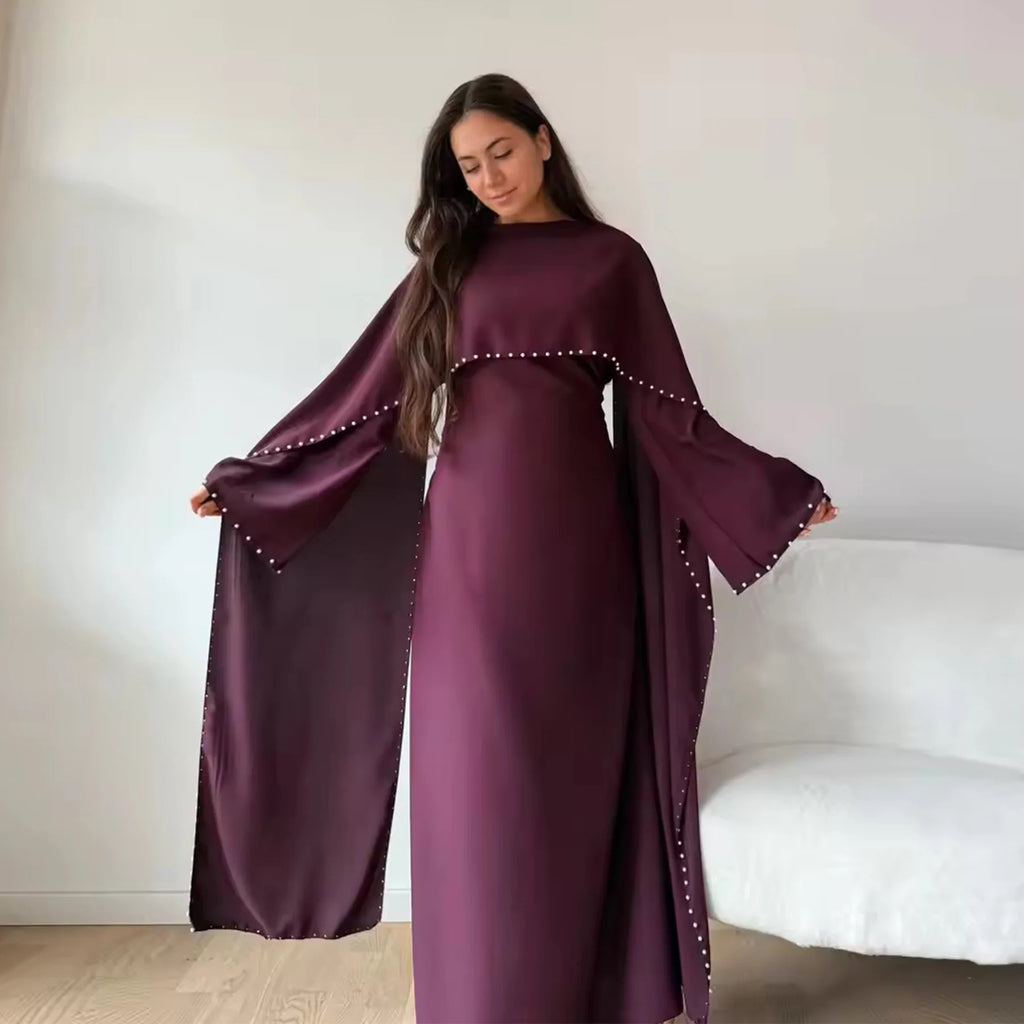 Nooré Beaded Cape Abaya