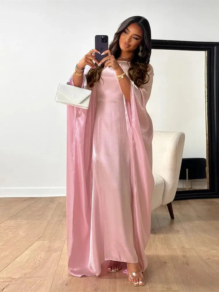 Amirah Satin Flow Abaya