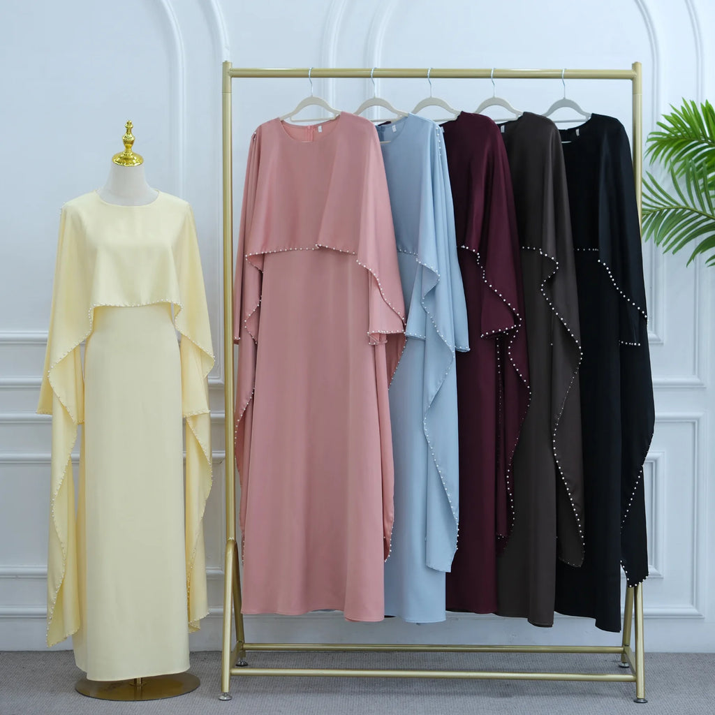 Nooré Beaded Cape Abaya