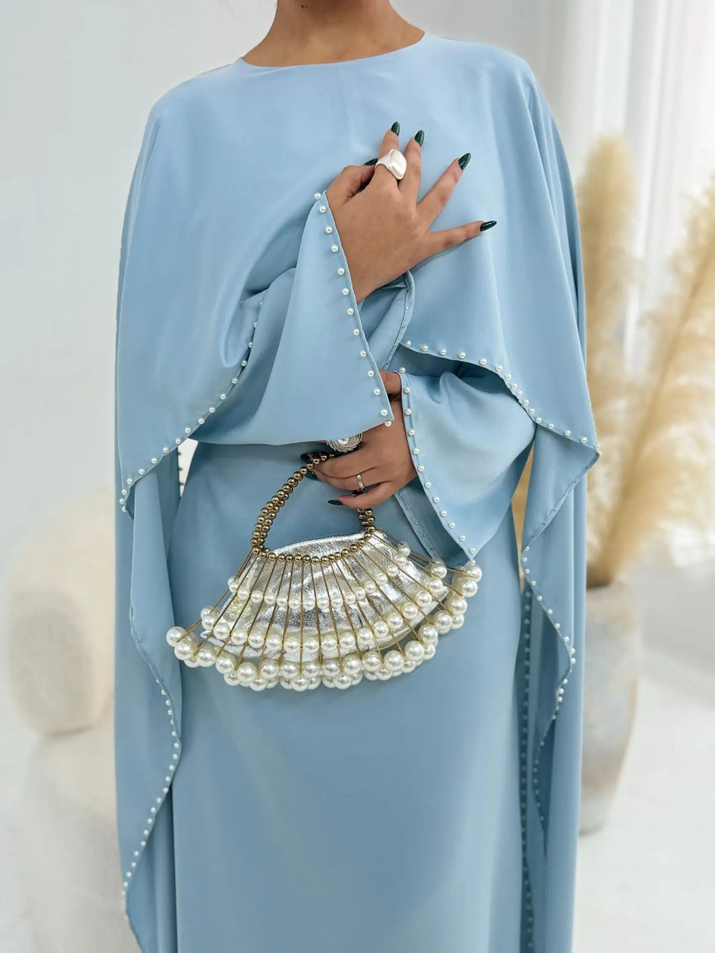 Nooré Beaded Cape Abaya