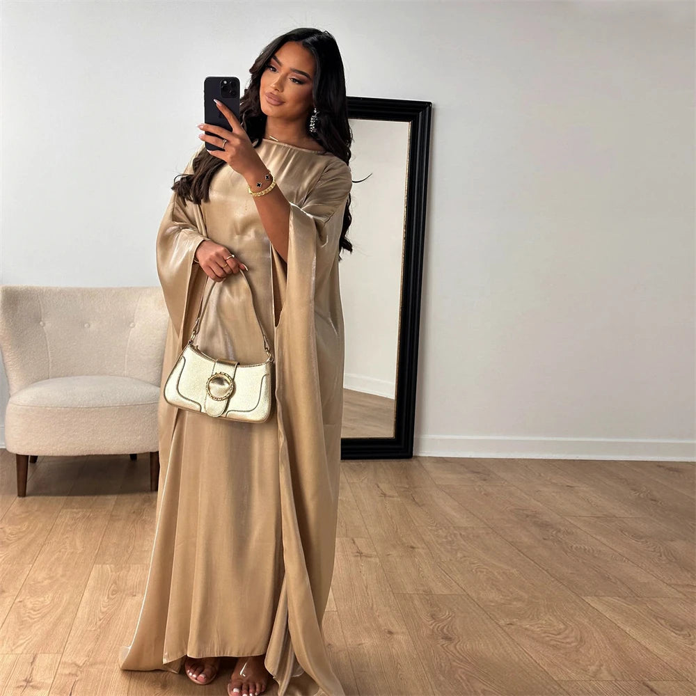 Amirah Satin Flow Abaya