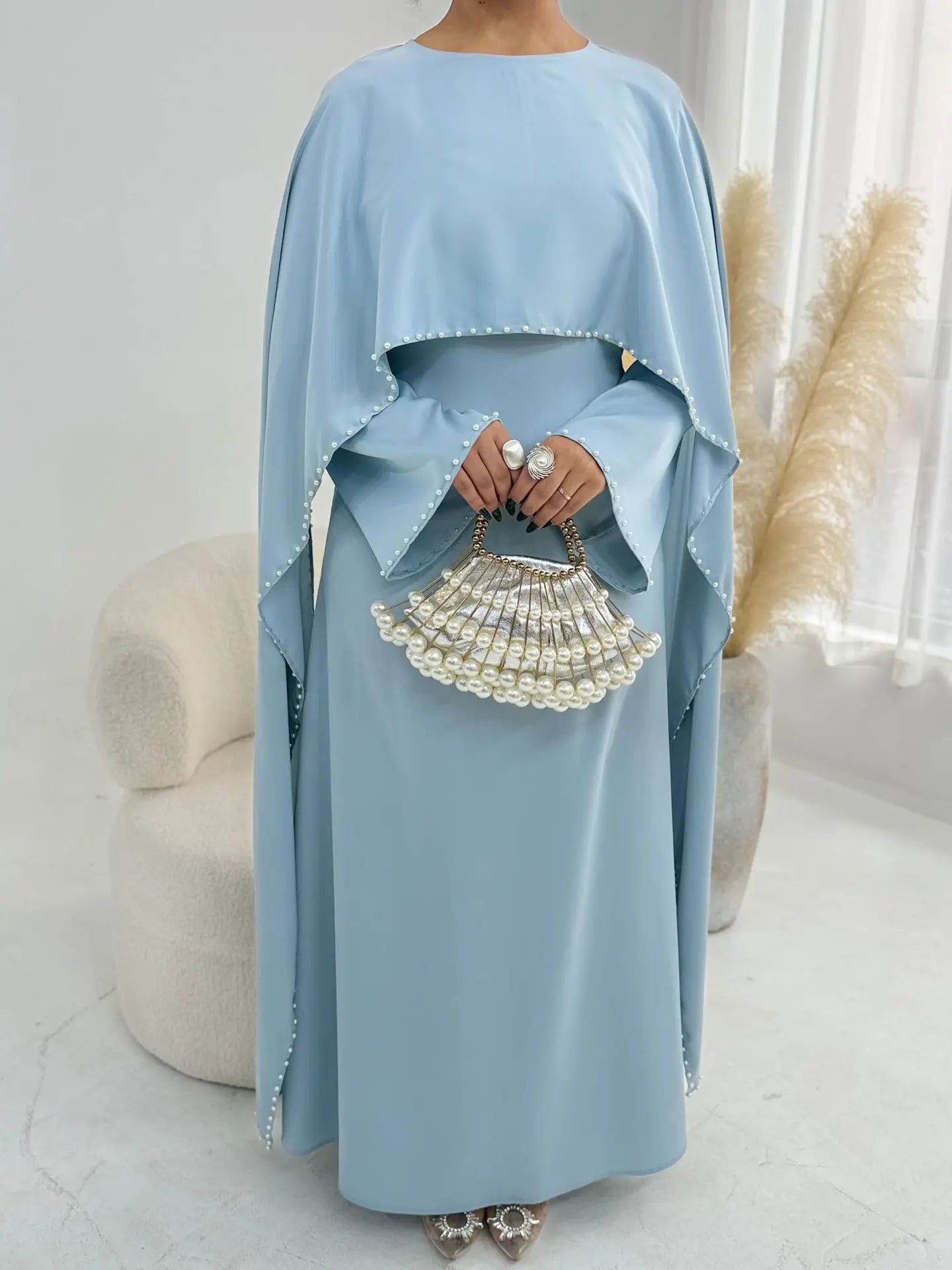 Nooré Beaded Cape Abaya
