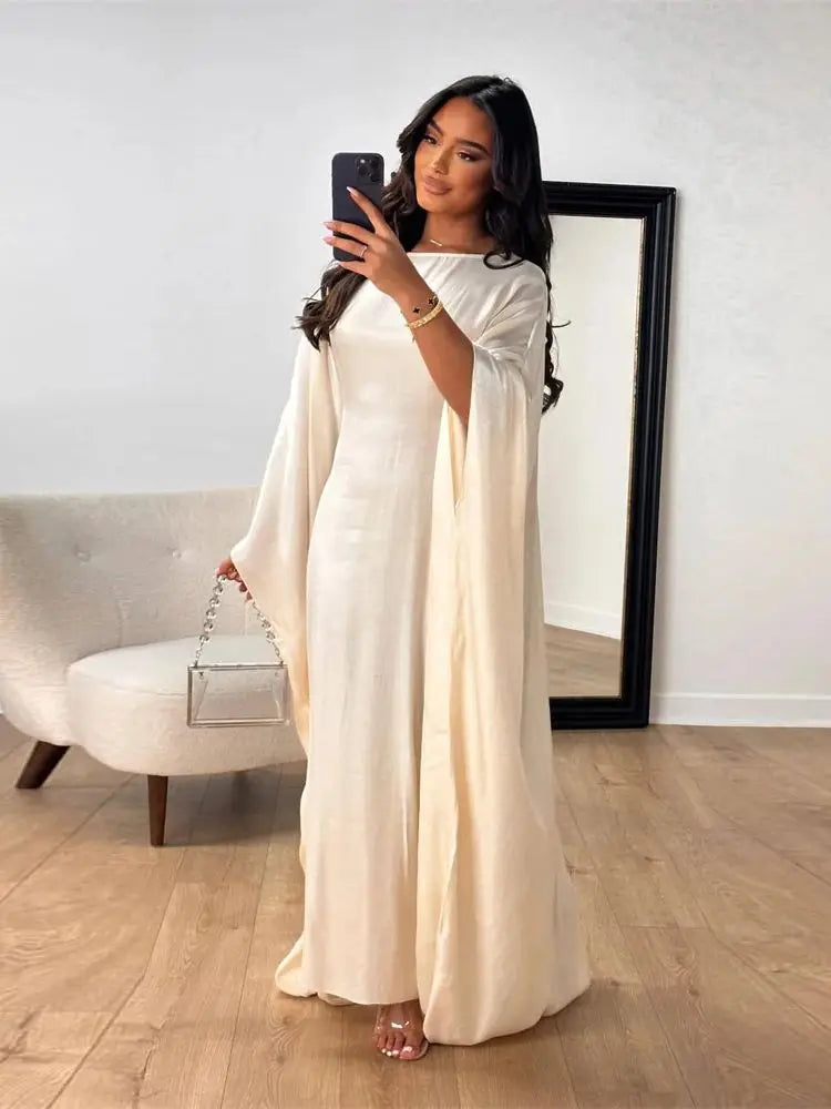 Amirah Satin Flow Abaya